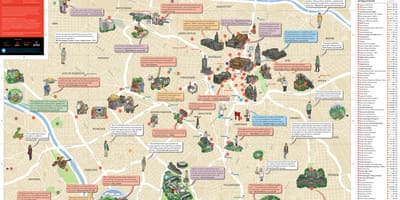Карта на Сао Паоло атракции 